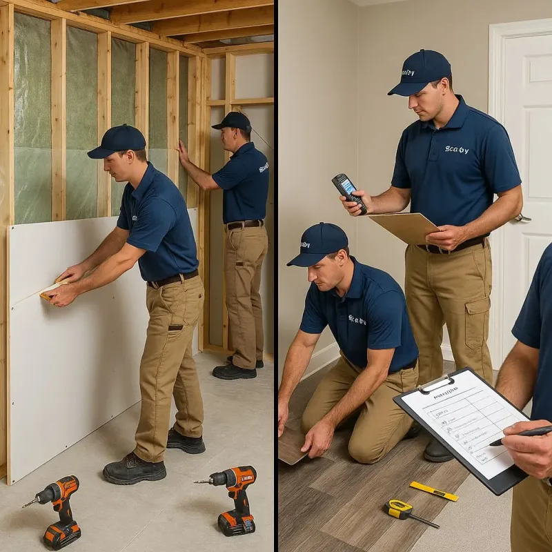 Repairs and Reconstruction process in Pleasant Hill, NC