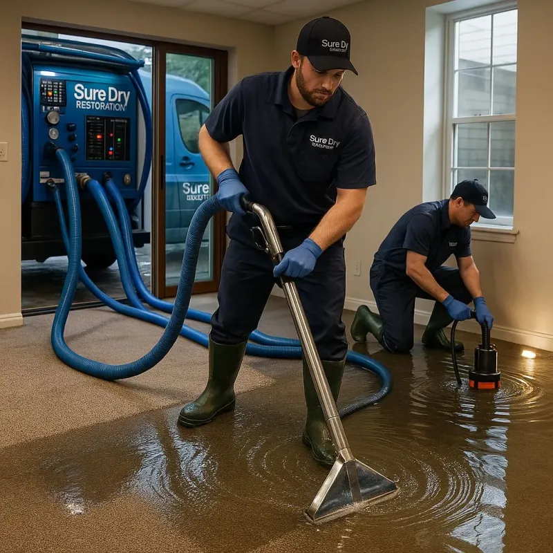 Water Extraction and Removal process in Pleasant Hill, NC